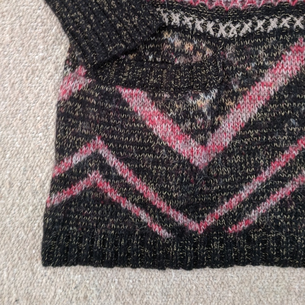Lucky Brand Nordic Cowl Neck Tunic Sweater, S - Picture 8 of 8